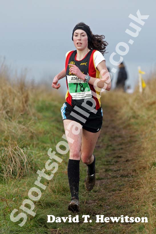 Green 78 under-20 men 2012 North East Championships, Summerhill Country Park, Hartlepool.